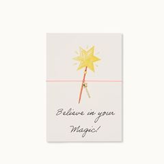 Picture of Armband-Karte: Believe in your Magic - by vivi.
