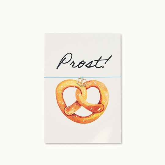 Bild von Armband-Karte: Breze Prost! - by vivi.
