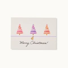 Picture of Armband-Karte: Christbäume - by vivi.