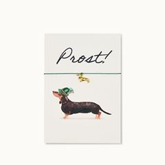 Bild von Armband-Karte: Dackel Prost! - by vivi.