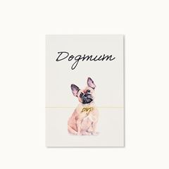 Bild von Armband-Karte: Dogmum - French Bulldog Brown - by vivi.