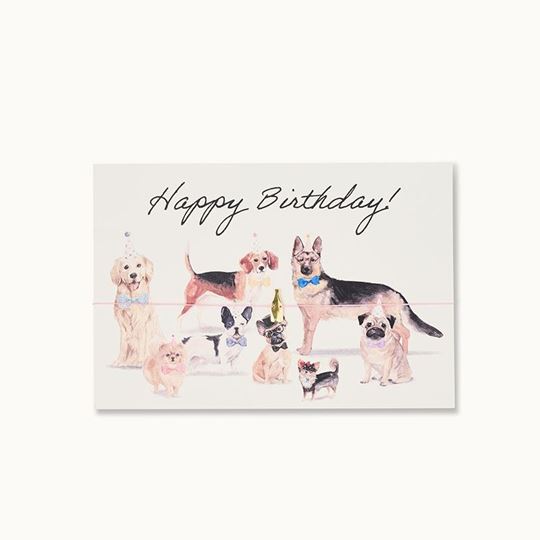 Bild von Armband-Karte: Dogparty - by vivi.