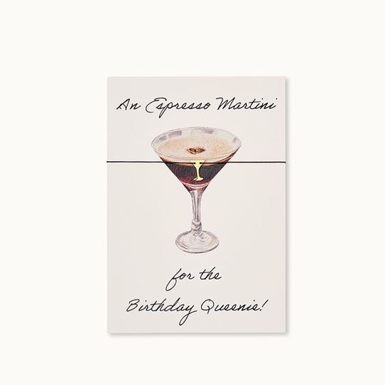 Bild von Armband-Karte: Espresso Martini - by vivi.