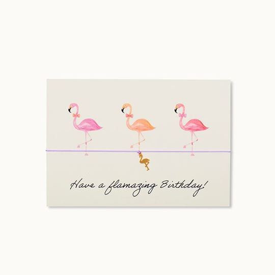 Bild von Armband-Karte: Flamazing Birthday - by vivi.