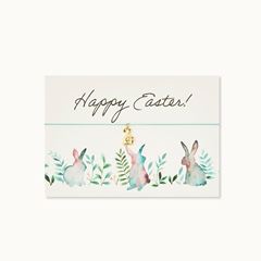 Bild von Armband-Karte: Frohe Ostern Bunny - by vivi.