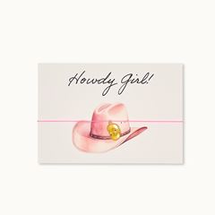 Bild von Armband-Karte: Howdy Girl Hat - by vivi.