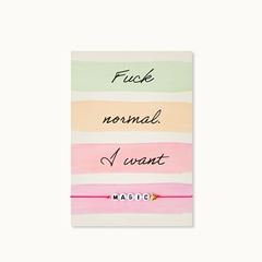 Bild von Armband-Karte: I want magic - by vivi.