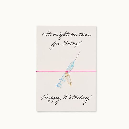 Image sur Armband-Karte: It might be time for botox - by vivi.