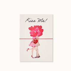 Bild von Armband-Karte: Kiss Me! - by vivi.