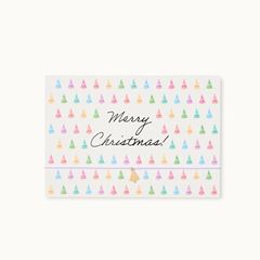 Bild von Armband-Karte: Merry Christmas Colorfull - by vivi.