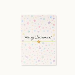 Bild von Armband-Karte: Merry Christmas Stars - by vivi.