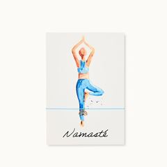 Bild von Armband-Karte: Namasté - by vivi.