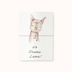 Bild von Armband-Karte: No Drama Lama - by vivi.