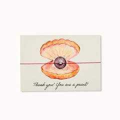 Bild von Armband-Karte: Oyster Thank You - by vivi.