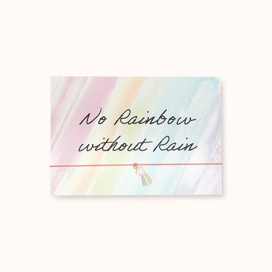 Bild von Armband-Karte: Rainbow - by vivi.