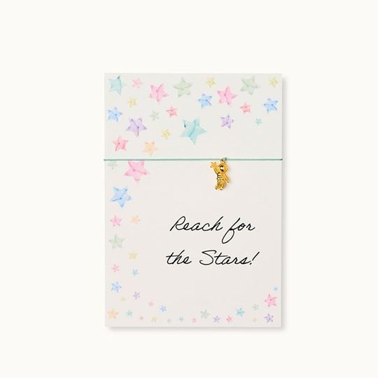 Bild von Armband-Karte: Reach For The Stars - by vivi.
