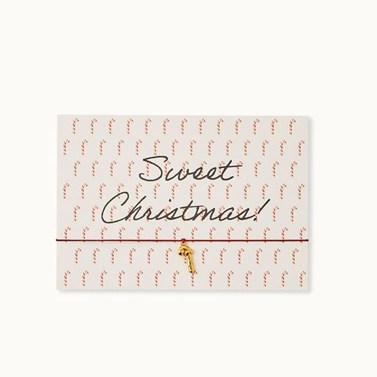 Bild von Armband-Karte: Sweet Christmas - by vivi.