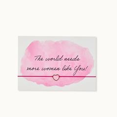 Bild von Armband-Karte: Women like You - by vivi.