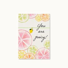 Bild von Armband-Karte: You are juicy! - by vivi.