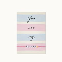 Bild von Armband-Karte: You are my Bestie - by vivi.