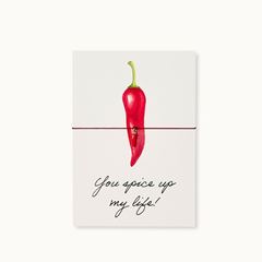 Bild von Armband-Karte: You Spice Up My Life - by vivi.