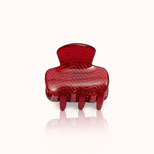 Picture of Haarklammer Klein Red Glitter - by vivi.
