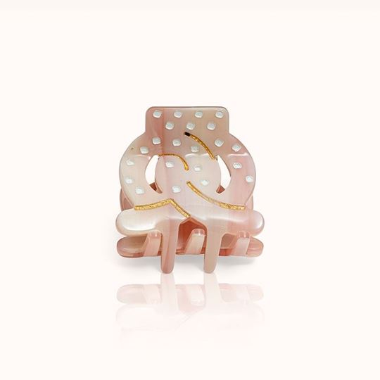 Bild von Haarklammer Breze Rose Small - by vivi.