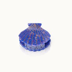 Picture of Haarklammer Muschelform Azurite - by vivi.