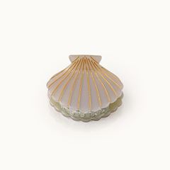 Bild von Haarklammer Muschelform Taupe - by vivi.