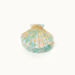 Bild von Haarklammer Muschelform Türkis - by vivi.