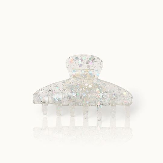 Bild von Haarklammer Classic Silver Glitter - by vivi.