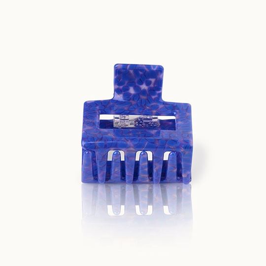 Picture of Haarklammer Square Blue - by vivi.