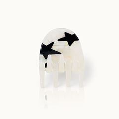 Bild von Haarklammer Star Black & White - by vivi.