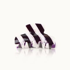 Bild von Haarklammer Stripes Amethyst - by vivi.