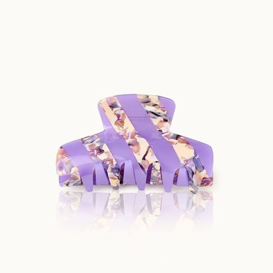 Bild von Haarklammer Stripes Blueberry Milkshake - by vivi.