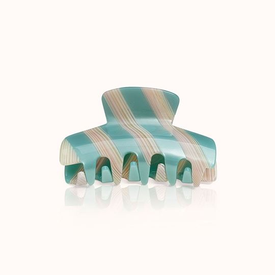 Bild von Haarklammer Stripes Turquoise Stripes - by vivi.