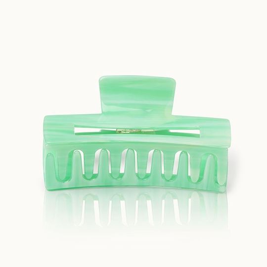 Picture of Haarklammer XL Green Lines - by vivi.