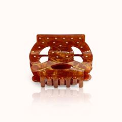 Bild von Haarklammer Breze Brown Big - by vivi.
