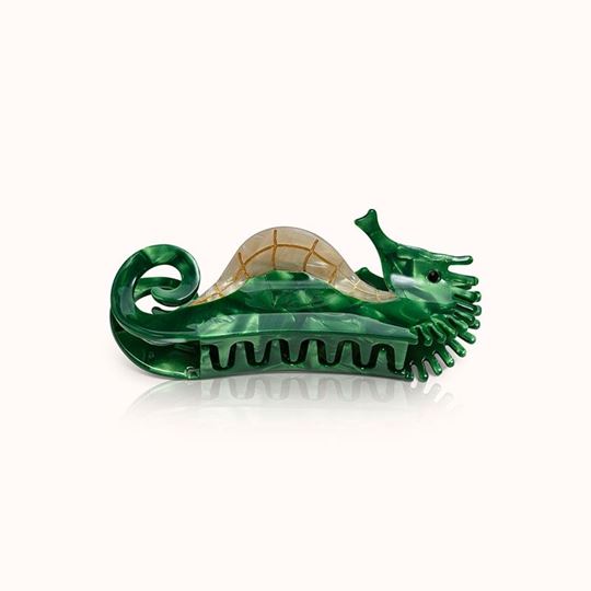 Bild von Haarklammer Seahorse Green - by vivi.