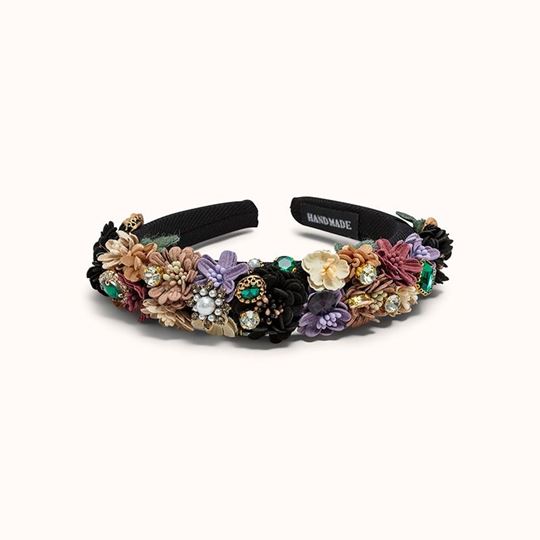Bild von Haarreif Flower Black - by vivi.