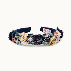 Bild von Haarreif Flower Navy - by vivi.