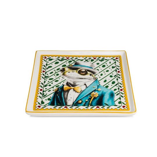 Bild von TRAY HUMAN ESSENCE CM. 19X19 TOAD