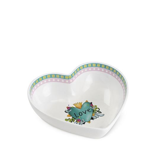 Bild von BOWL LOVE TURQUOISE CM. 23X6,5