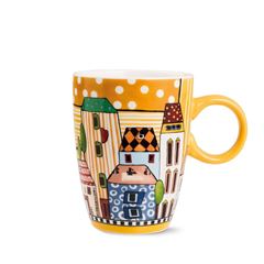 Bild von MUG PAESE MIO YELLOW ML. 430