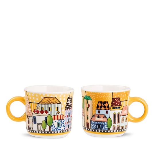 Bild von SET 2 MINI MUG PAESE MIO YELLOW