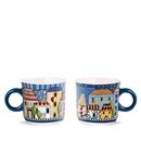 Bild von SET 2 MINI MUG PAESE MIO RED