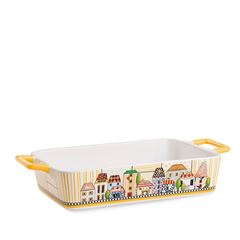 Bild von BAKING DISH PAESE MIO YELLOW CM. 34X19
