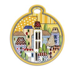 Bild von TRIVET PAESE MIO YELLOW CM. 17X19