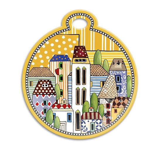 Bild von TRIVET PAESE MIO YELLOW CM. 17X19