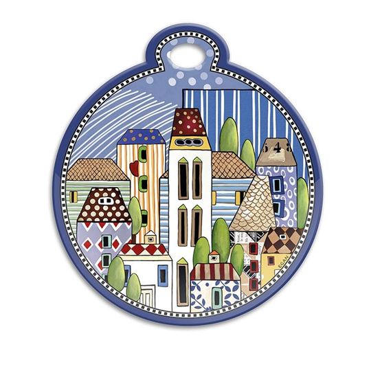 Bild von TRIVET PAESE MIO BLUE CM. 17X19